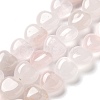Natural Rose Quartz Beads Strands G-P528-C04-01-1