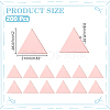200Pcs Self-adhesive Acrylic Mirror Rhinestone FIND-WR0012-09-2