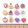 240Pcs 12 Kinds of Fruit Handmade Polymer Clay Beads CLAY-ZZ0001-001A-2