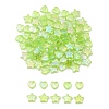 100Pcs 2 Style Eco-Friendly Transparent Acrylic Beads TACR-YW0001-86E-1