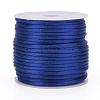 Nylon Satin Rattail Cords NWIR-L006-1mm-16-1