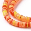 Handmade Polymer Clay Beads Strands CLAY-R089-3mm-009-4