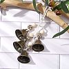 Iron Bell Wind Chimes HJEW-JM01955-2