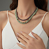 Synthetic Turquoise Beaded Necklaces for Women LM9540-2-4