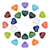 DICOSMETIC 44Pcs 11 Colors 201 Stainless Steel Enamel Charms STAS-DC0003-84-1