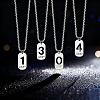 10Pcs 304 Stainless Steel Pendants STAS-SC0021-58P-6