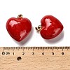 Brass Enamel Pendants KK-M324-06B-G02-3