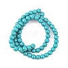 Synthetic Turquoise Beads Strands X-TURQ-G106-6mm-02E-3
