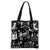 Gothic Printed Polyester Shoulder Bags PW-WG68108-11-1