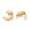 Brass Cuff Earrings EJEW-K086-06G-2