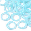 Transparent Resin Finger Rings LS-RJEW-T013-001-F04-2