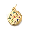 304 Stainless Steel Rhinestone Pendants STAS-R159-54G-01-1