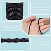 4-Ply Round Imitation Leather Braided Cord LC-WH0003-10A-5