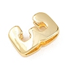 Number 3 Brass Beads KK-B167-B167-26G-03-2