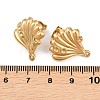 Ion Plating(IP) 304 Stainless Steel Stud Earring Findings LS-STAS-Z175-02G-01-3