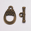 Tibetan Style Alloy Toggle Clasps LS-X-MAC2014-NF-2
