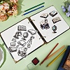 Plastic Stamps DIY-WH20018-0357-5