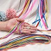 Kissitty 16 Bags 16 Style Metallic/Polyester/Organza/Yarn Cords Cords Hair Braiding String OHAR-KS0001-01-5