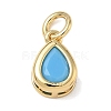 Brass Pave Cubic Zirconia Charms KK-CBA56EF-34A-G04-1
