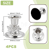 Zinc Alloy Candle Holders AJEW-GA0009-58S-2