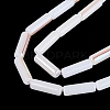 Electroplate Imitation Jade Glass Beads Strands EGLA-Q132-02A-D01-3