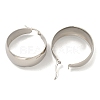 Tarnish Resistant 202 Stainless Steel Hoop Earring EJEW-H003-09P-02-2