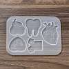 Medical Theme DIY Silicone Badge Reel Ornament Molds DIY-G079-05A-2