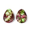 Dyed Natural Imperial Jasper Pendants G-Q601-08G-1