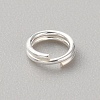 925 Sterling Silver Split Rings STER-WH0011-28S-02-1