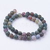 Natural Indian Agate Bead Strands G-G735-01F-8mm-2