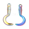 304 Stainless Steel Pendants STAS-Z041-30RC-1