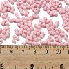 Macaron Color Opaque Frosted Glass Seed Beads SEED-K009-12B-08-4