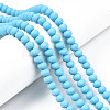 Handmade Polymer Clay Beads Strands CLAY-N008-053-10-5