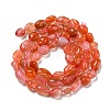 Natural Agate Beads Strands G-P497-01A-11-3
