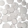 304 Stainless Steel Stamping Blank Tag Charms STAS-CJ0002-01-3