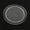Flat Round Pegboards for 3x2.5mm Mini Fuse Beads X-DIY-Q009-06-2