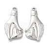 Non-Tarnish 304 Stainless Steel Pendants STAS-L020-005P-1