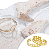 Iron Hair Band Findings FIND-WH0148-235-6