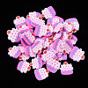 Handmade Polymer Clay Cabochons CLAY-N006-91-2