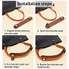 Imitation Leather Bag Strap Padding DIY-WH0304-307A-3