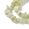 Natural New Jade Chip Bead Strands G-M205-29-7