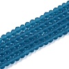 Transparent Glass Beads Strands LS-EGLA-A044-T3mm-MD27-1