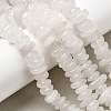 Natural White Jade Beads Strands G-A285-A13-01-1