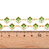 Brass Rhombus Link Chains CHC-N023-08C-G-3