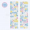 PET Plastic Stickers DIY-H168-01B-1