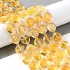 Heated Natural Citrine Bead Strands G-C116-A05-01-2