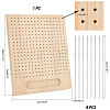  1Pc Wooden Blocking Board TOOL-PH0001-62-2