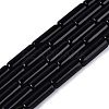 Opaque Solid Color Glass Beads Strands X-GLAA-N070-01A-C06-1