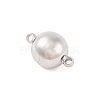 Non-Tarnish 304 Stainless Steel Magnetic Clasps X-STAS-K006-14mm-04C-2