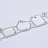 Carbon Steel Cutting Dies Stencils DIY-K026-07-5